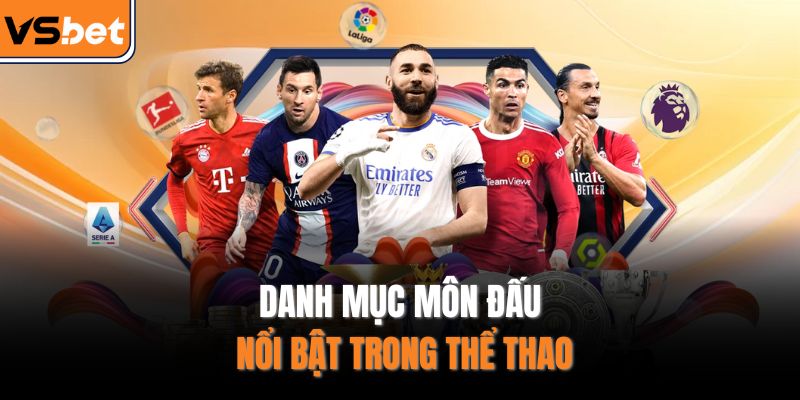 Danh mục môn đấu nổi bật trong thể thao