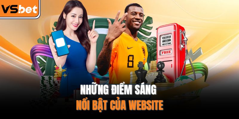 Những điểm sáng nổi bật của website